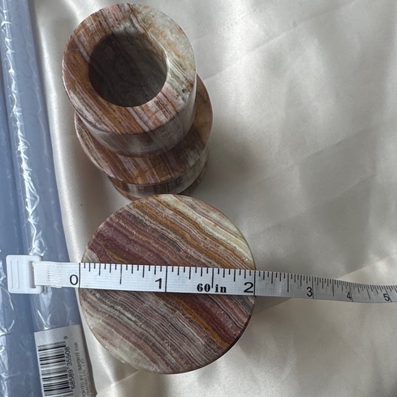Elegant Marble /Onyx Candle Holders - Picture 10 of 10